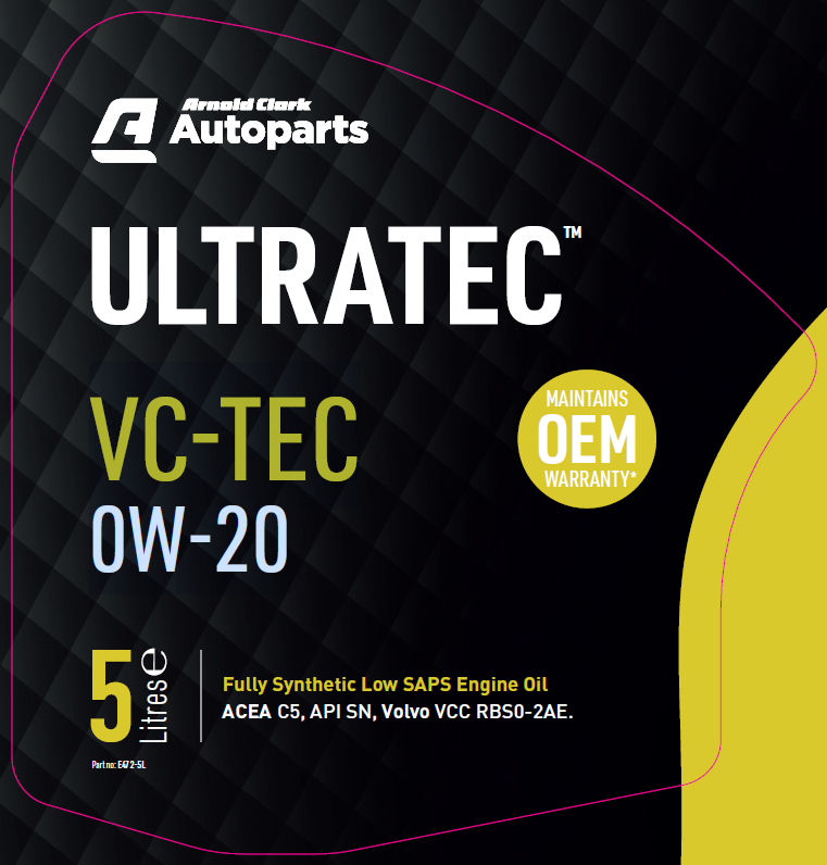 Ultratec VC-TEC 0W-20 5 Litre - E472-5L