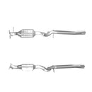 BM Cats Approved Petrol Catalytic Converter - BM91517H with Fitting Kit - FK91517 fits Ford
