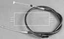 Borg & Beck Brake Cable LH & RH - BKB3807 fits PSA Jumper, Boxer 2.2,3.0 06-