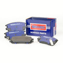 Borg & Beck Brake Pad Set - BBP1582 fits Mitsubishi Shogun 91-