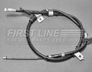 First Line Brake Cable- RH Rear - FKB2017 fits Hyundai Coupe (-ABS) 97-