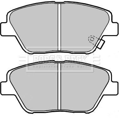 Borg & Beck Front Brake Pad Set - BBP2391 fits Hyundai Sonata V 02/09-