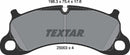 Textar Brake Pad Set - 2500301
