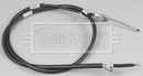 Borg & Beck Brake Cable- RH Rear -BKB2665