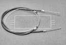 Borg & Beck Brake Cable - Rear -BKB1218