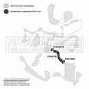 First Line Turbo Hose  - FTH1718 fits AUDI A4 1.8T