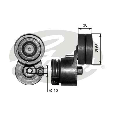 Gates DriveAlign Tensioner Pulley - T38482