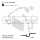 First Line Turbo Hose  - FTH1371 fits GM Vectra 2.2TD 02-