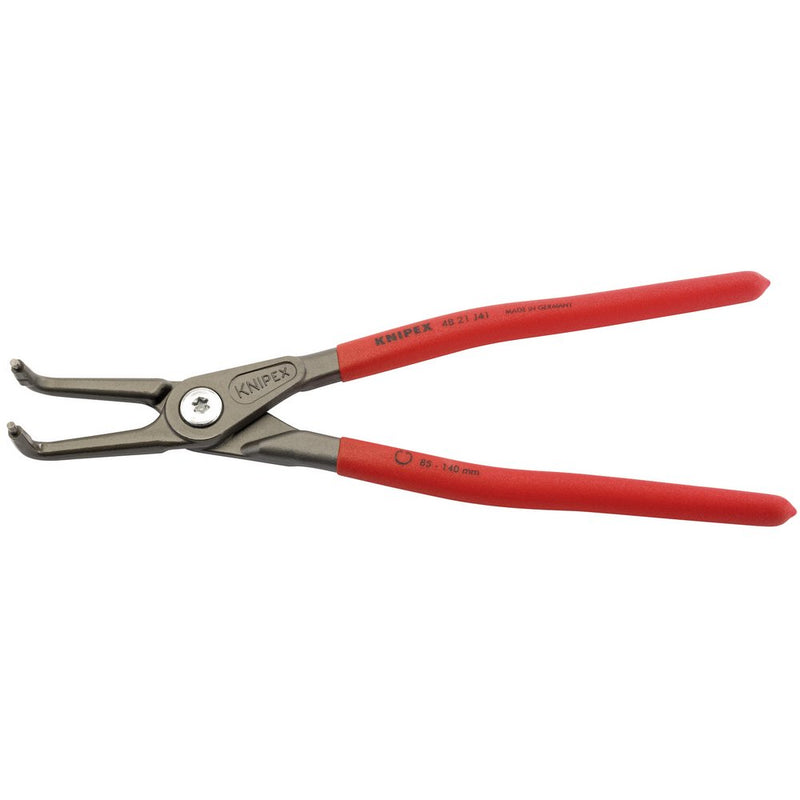 Knipex 48 21 J41 90° Int Straight Tip Circlip Pliers 85 140mm Capacity 305mm