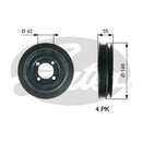 Gates DriveAlign Torsional Vibration Damper - TVD1115