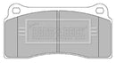 Borg & Beck Rear Brake Pad Set -BBP2437