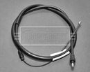 Borg & Beck Brake Cable LH & RH - BKB2171 fits Peugeot 206 (drums) 98-