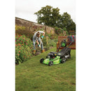 Composite Deck Petrol Lawn Mower - 390mm - 132cc/3.3HP