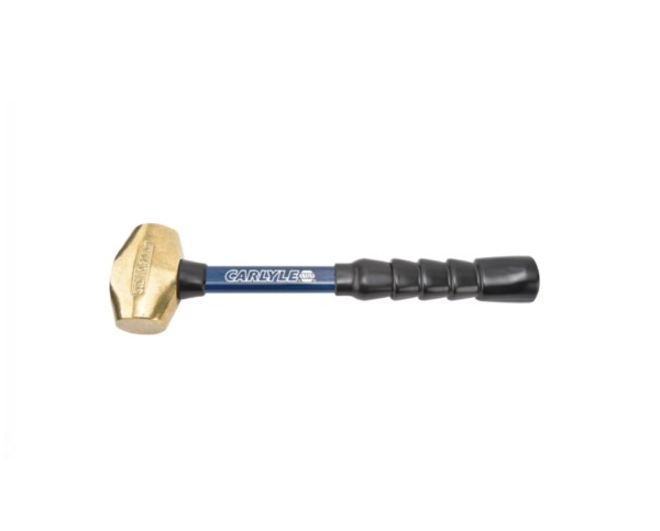 Carlyle 3lb Brass Hammer Hammer Fibre Glass Handle