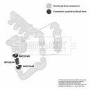 Borg & Beck Turbo Hose Part No -BTH1254
