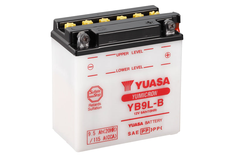 YB9L-B (DC) 12V Yuasa YuMicron Battery (5470978441369)