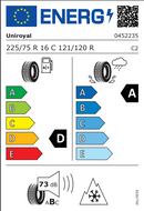 Uniroyal 225 75 16 121R AllSeasonMax tyre