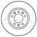 Key Parts Brake Disc Pair Part No -KBD4697