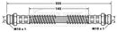 Borg & Beck Brake Hose  - BBH7459 fits Hyundai Trajet 2.0,2.7 00-08
