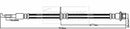 Borg & Beck Brake Hose  - BBH8613 fits LEXUS RX 3.5h 12/08-10/15