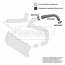 Borg & Beck Turbo Hose Part No -BTH1325