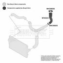Borg & Beck Turbo Hose Part No -BTH1214