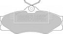 Borg & Beck Brake Pad Set -BBP1175