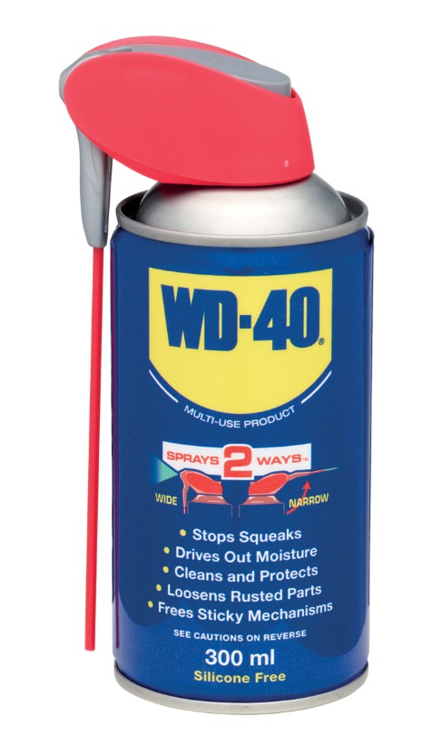 WD-40 Multi-Use Rust Protection Grease Lubricant Aerosol Smart Straw - 300ml