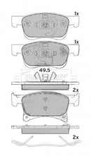 Borg & Beck Front Brake Pad Set -BBP2537