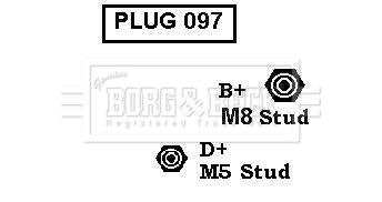 Borg & Beck Alternator - BBA2341