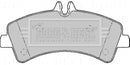 Borg & Beck Rear Brake Pad Set -BBP2170