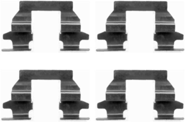 Textar Brake Pad Fitting Kit - 82507600