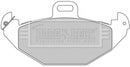 Borg & Beck Brake Pad Set -  BBP1676 fits Renault Espace, Laguna 97-