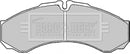 Borg & Beck Front Brake Pad Set -BBP2195