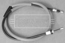 Borg & Beck Brake Cable- LH Rear - BKB3204 fits Renault Grand Modus