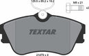 Textar Brake Pad Set - 2147902