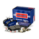 Borg & Beck Rear Brake Pad Set - BBP2095 fits PSA 3008,5008 09-