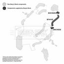 Borg & Beck Turbo Hose Part No -BTH1112