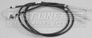 First Line Brake Cable - FKB1814 fits Fiat Fiorino 88-93