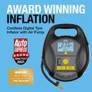 Ring Cordless Digital Inflator And Air Pump (4 In 1 Rechargeable)  - RTC6000