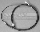 First Line Brake Cable - FKB3640 fits LDV Convoy Single Wheels 96-