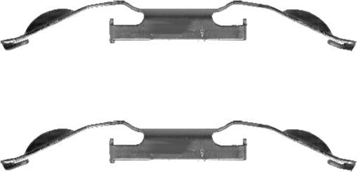 Textar Brake Pad Fitting Kit - 82039300
