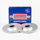 Borg & Beck Brake Disc Pair  - BBD5439 fits PSA C-ZERO,ION 10/10-