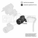 First Line Turbo Hose  - FTH1700 fits BMW E46