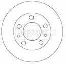 Borg & Beck Brake Disc Single  - BBD5770S fits BMW X5 4.6 02-
