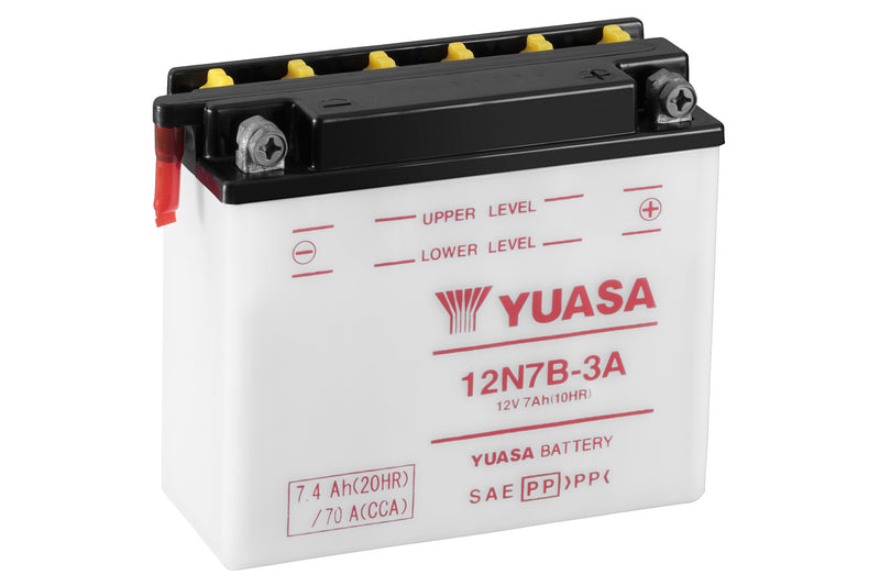 12N7B-3A (DC) 12V Yuasa Conventional Battery (5470965498009)