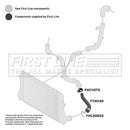 First Line Turbo Hose  - FTH1149 fits VAG Beetle,Eos,Golf VI 1.4TSi