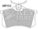 Key Parts Brake Pads  - KBP1512 fits Audi, Seat, VW (rear)  96-