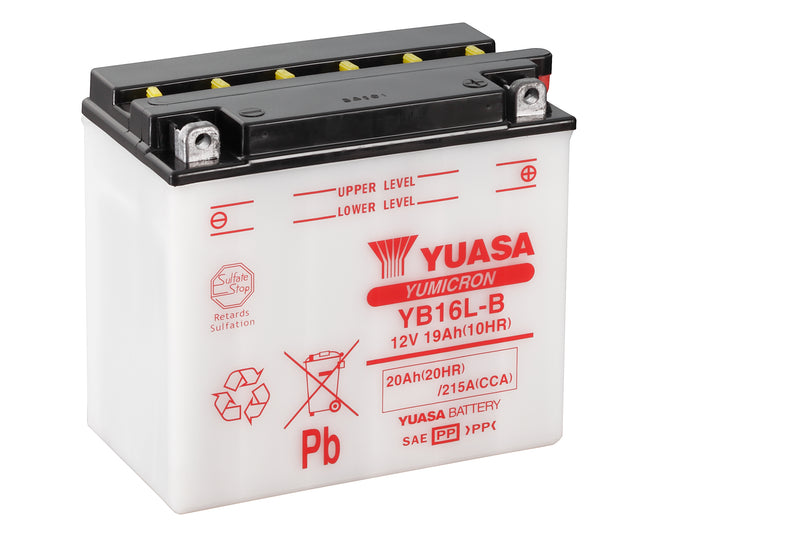 YB16L-B (CP) 12V Yuasa YuMicron Battery (5470967398553)