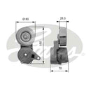 Gates DriveAlign Tensioner Unit - T38413